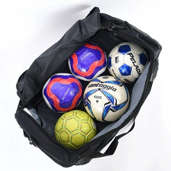 Nike Training Travel Sports Gym Duffel Bag (95L) Large Black NEW - Picture 4 of 12